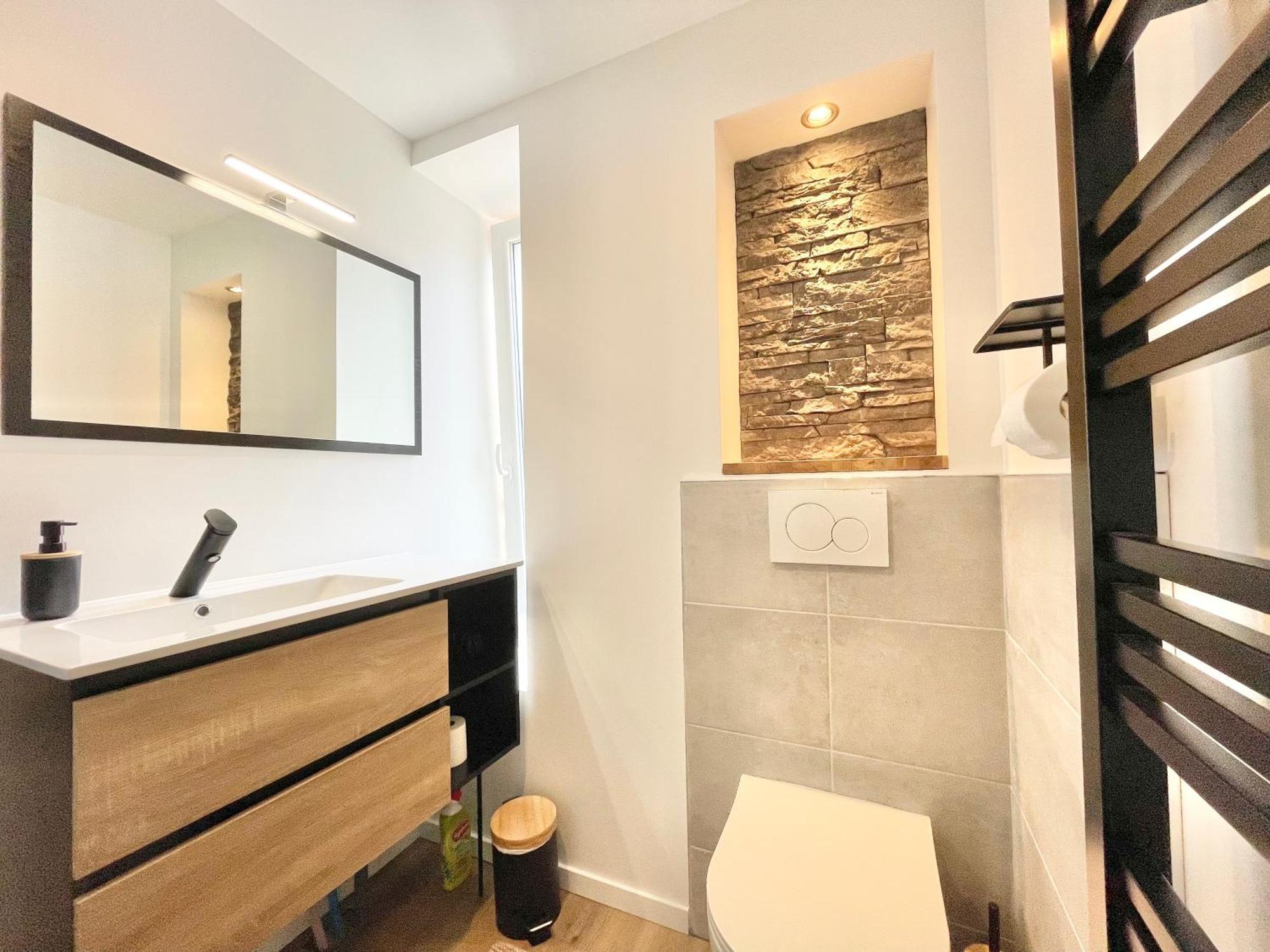 קמפר Le Calloch 2D - Studio 4 Etoiles - Quartier Gare - Wifi - Netflix מראה חיצוני תמונה