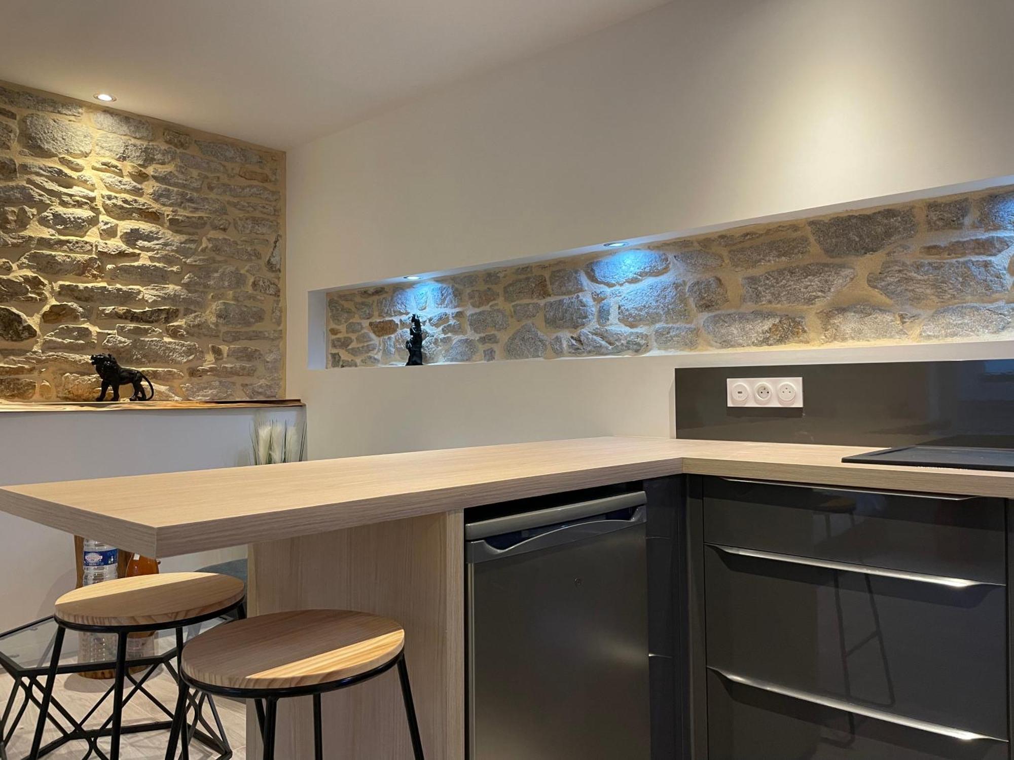 קמפר Le Calloch 2D - Studio 4 Etoiles - Quartier Gare - Wifi - Netflix מראה חיצוני תמונה