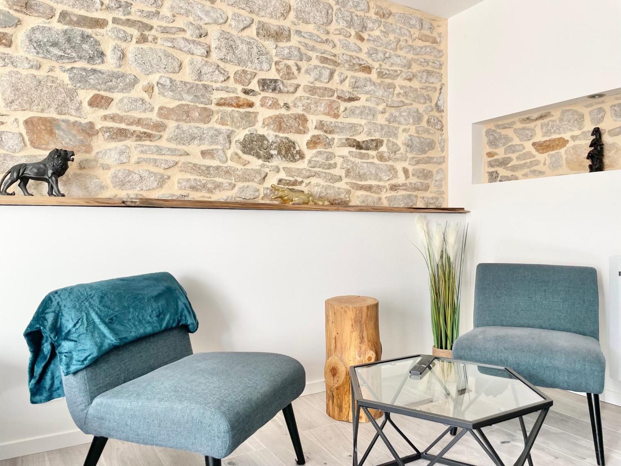 קמפר Le Calloch 2D - Studio 4 Etoiles - Quartier Gare - Wifi - Netflix מראה חיצוני תמונה