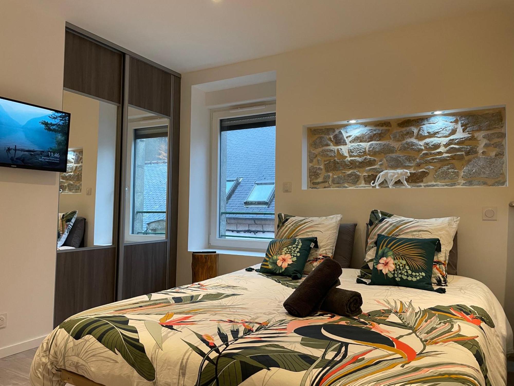 קמפר Le Calloch 2D - Studio 4 Etoiles - Quartier Gare - Wifi - Netflix מראה חיצוני תמונה